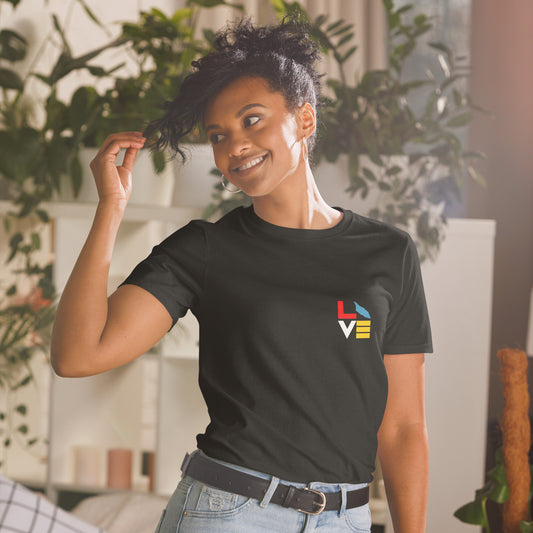 LOVE X ARUBA COLOR POCKET T-SHIRT