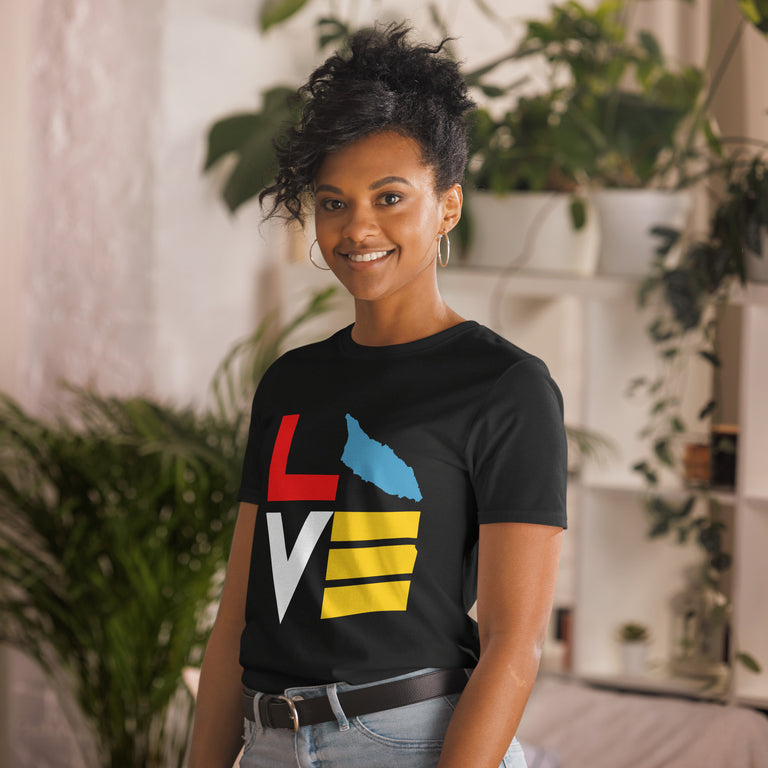 LOVE X ARUBA COLOR T-SHIRT