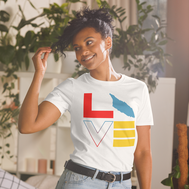 LOVE X ARUBA COLOR T-SHIRT