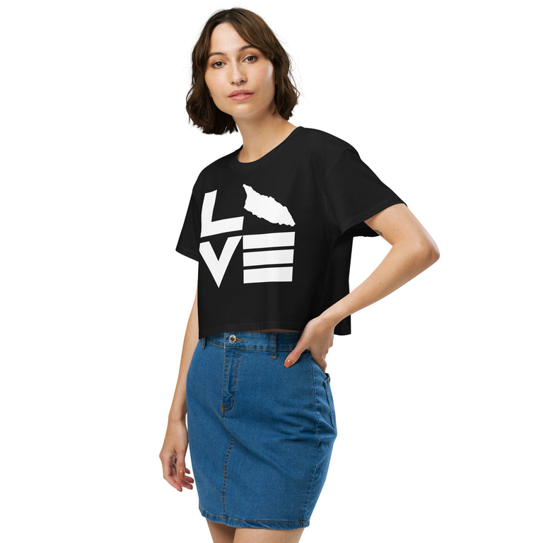 LOVE CROP TOP